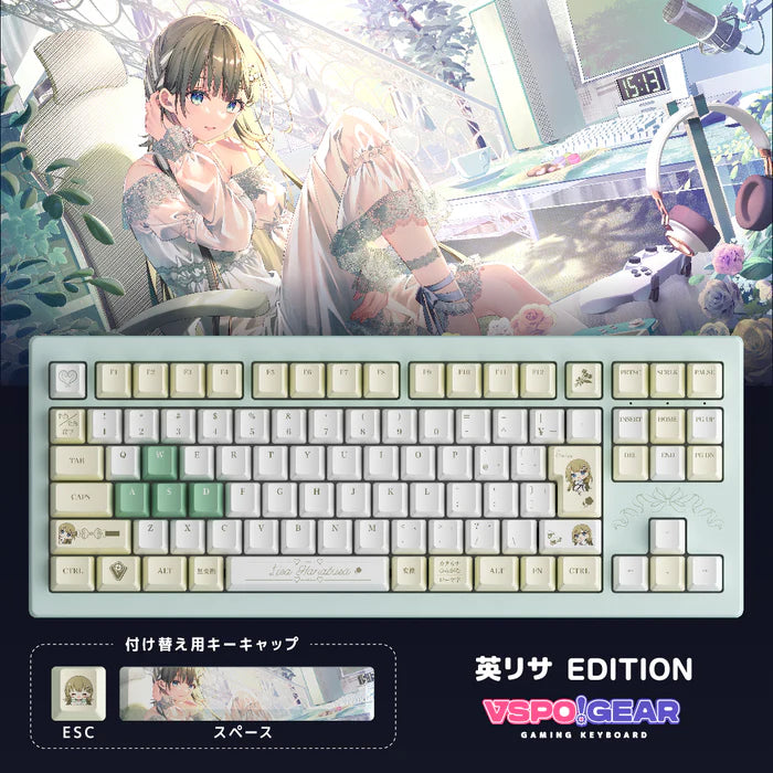 「預訂」VSPO! GEAR Gaming Keyboard /玻璃滑鼠墊 /布質滑鼠墊 [再販]