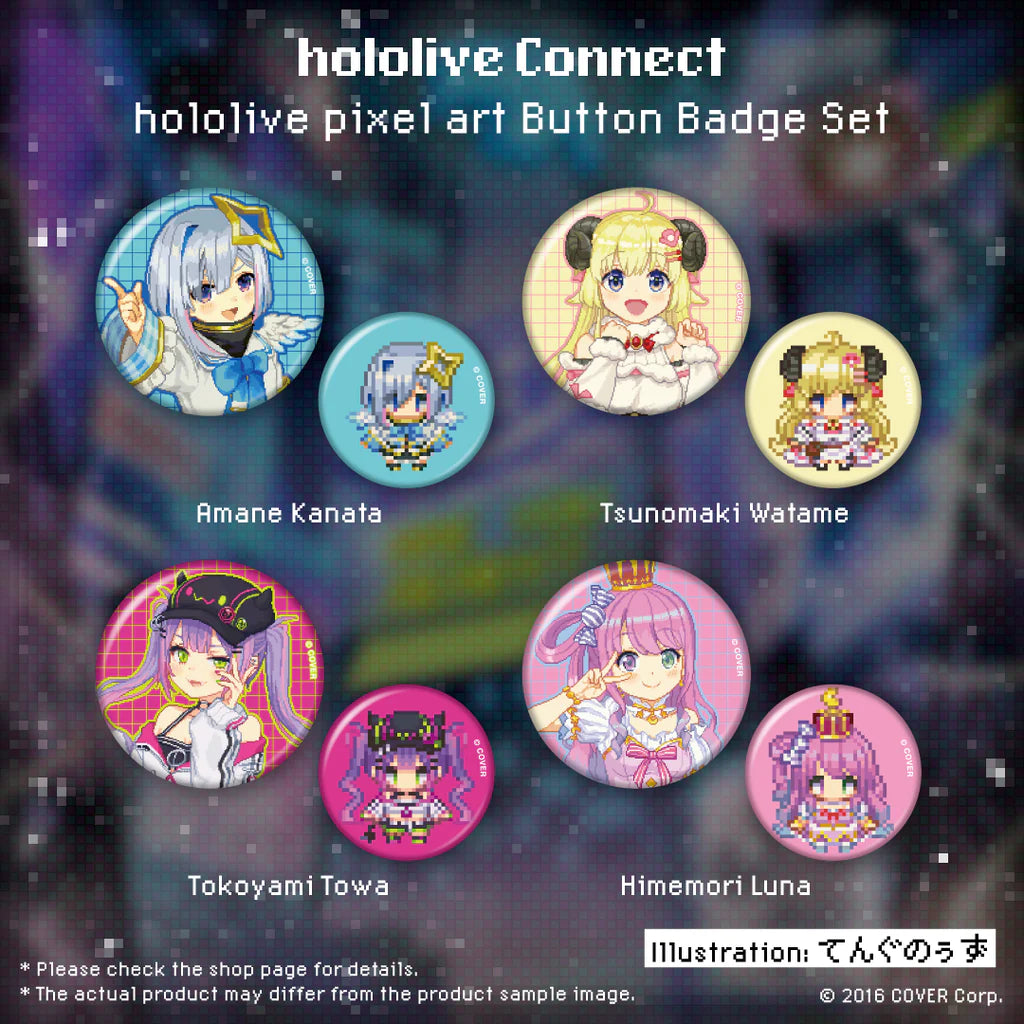  [pre-order] Hololive [hololive Connect Series Goods] Vol.5 hololive pixel art - 4th Generation