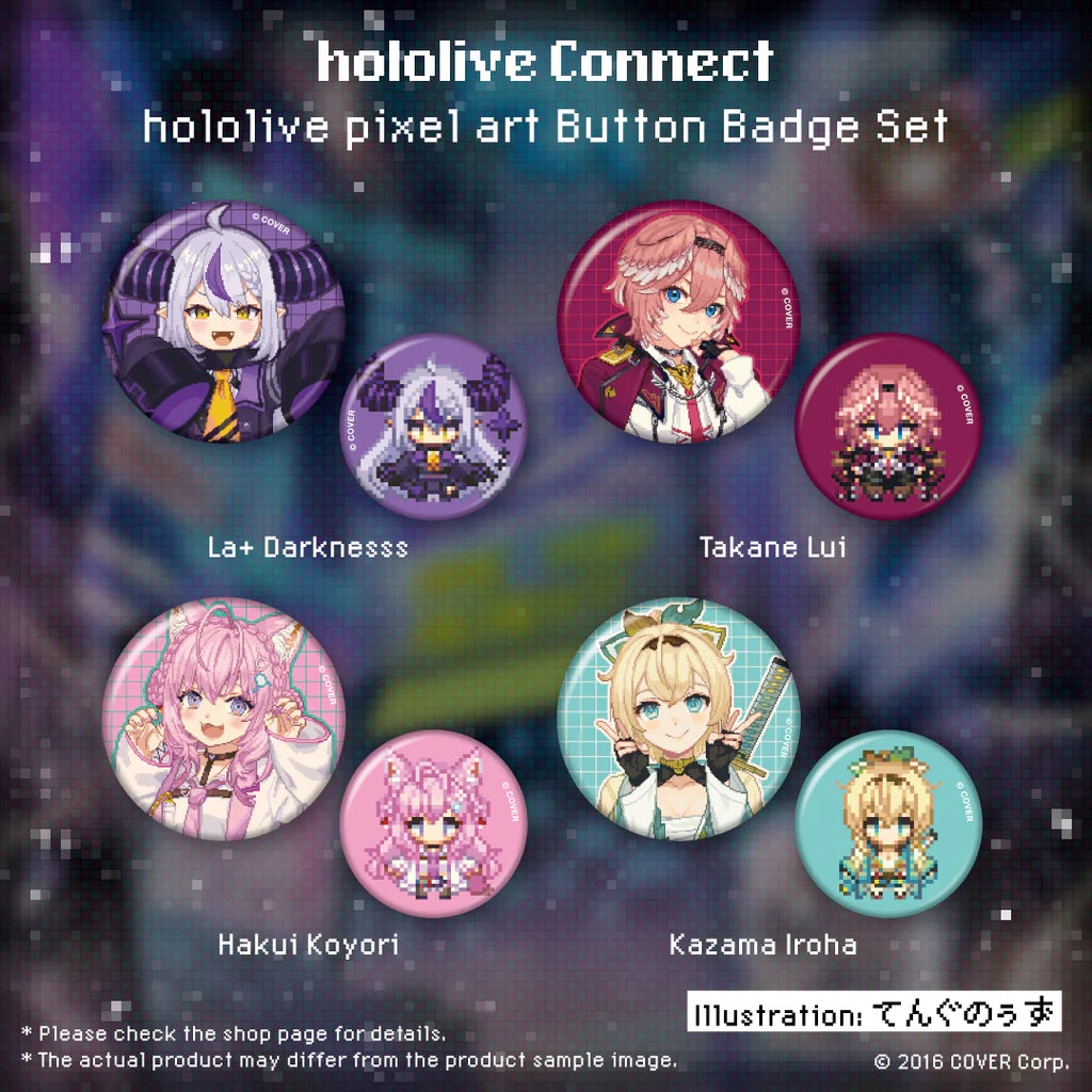 「預訂」Hololive [hololive Connect 系列周邊] 第5彈 hololive pixel art - HoloX (存庫)