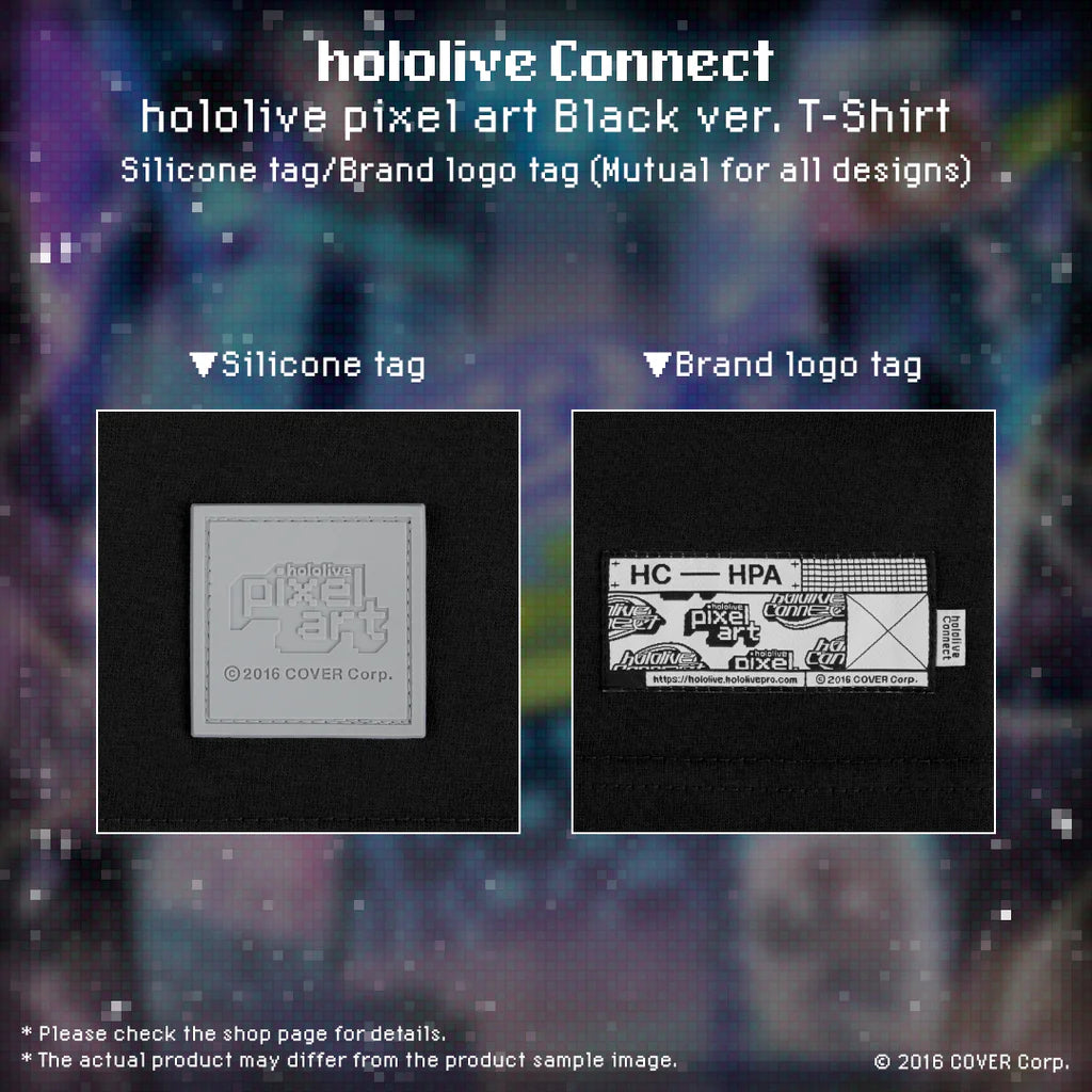 「預訂」Hololive [hololive Connect 系列周邊] 第5彈 hololive pixel art - HoloX (存庫)