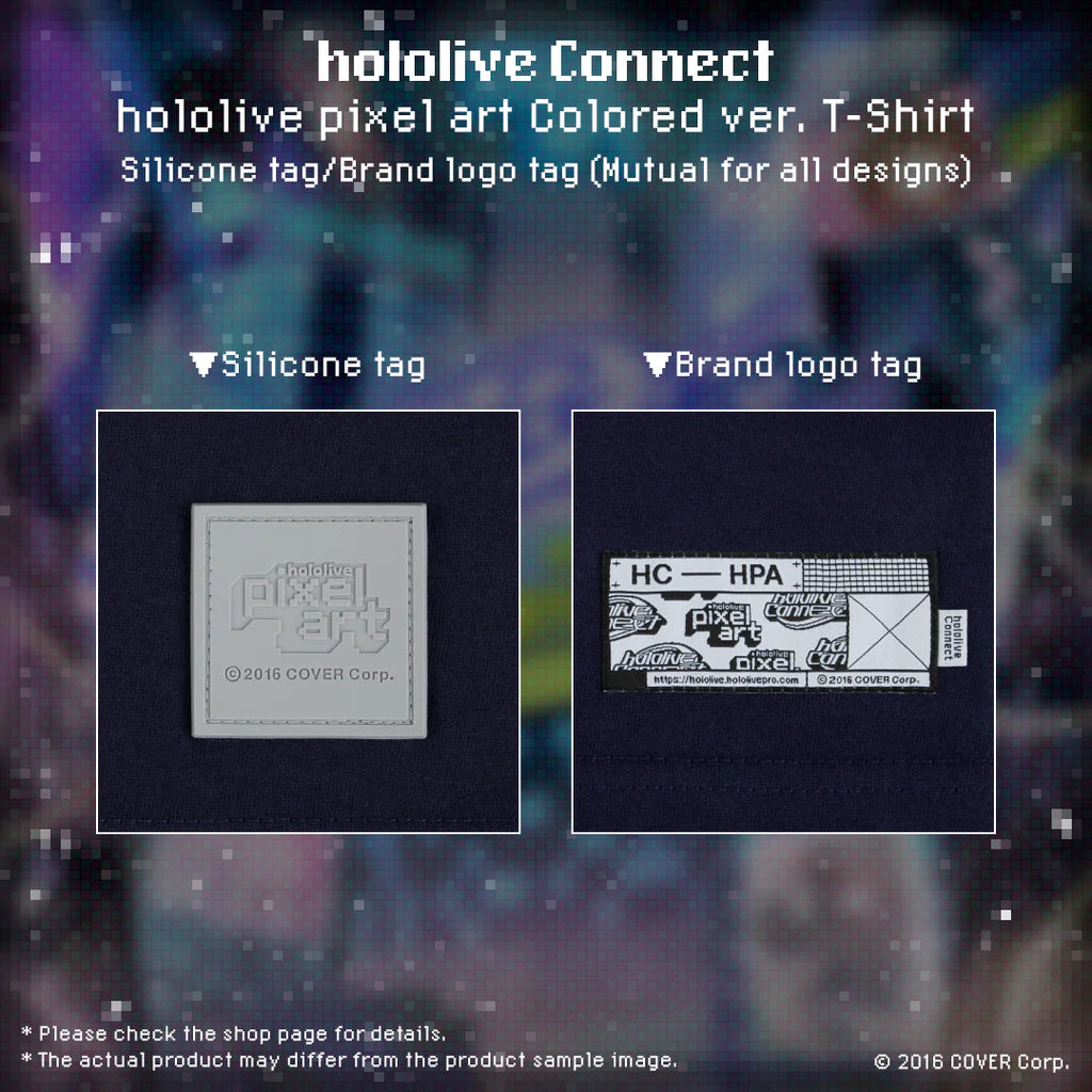 「預訂」Hololive [hololive Connect 系列周邊] 第5彈 hololive pixel art - HoloX (存庫)