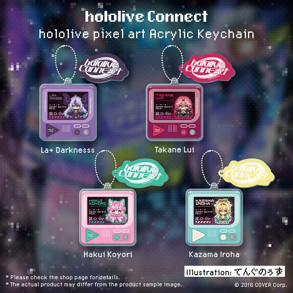 「預訂」Hololive [hololive Connect 系列周邊] 第5彈 hololive pixel art - HoloX (存庫)