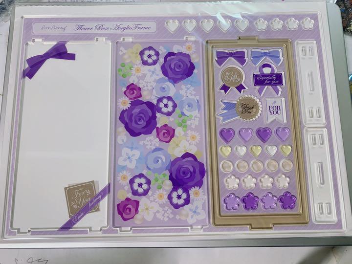 [In-stock]  [Fukuya] -Flower Acrylic Frame (Qver. stand/Proportional stand)