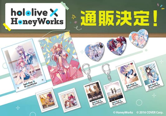 [pre-order] Hololive × HoneyWorks  in TOWER RECORDS Goods