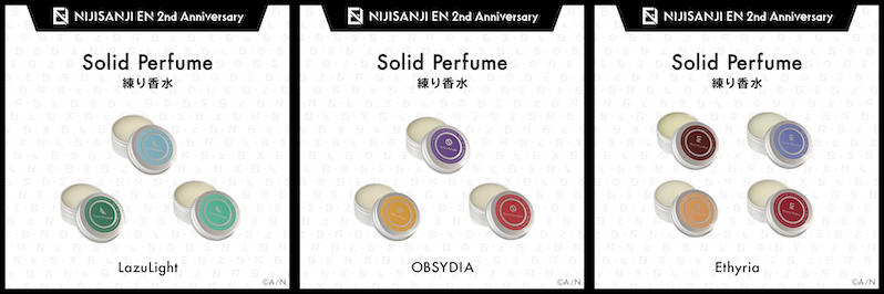 [In-stock]   NIJISANJI EN 2nd Anniversary Goods - Solid Perfume