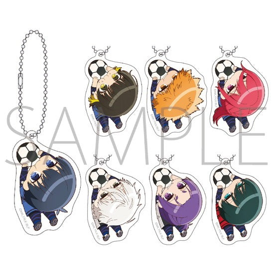  [pre-order] [BLUE LOCK] Bite and hang pendant keychain (7pcs in 1 BOX)
