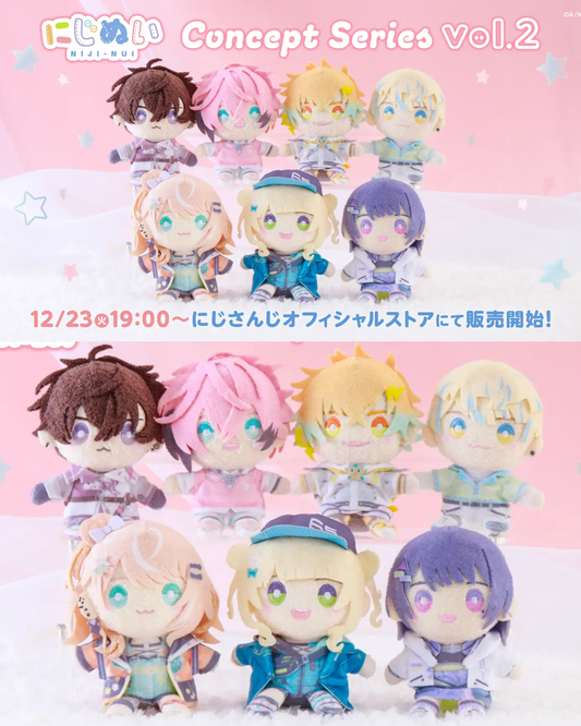 「預訂」Nijisanji [にじぬいコンセプトシリーズ vol.2] にじぬい 概念系列vol.1 公仔