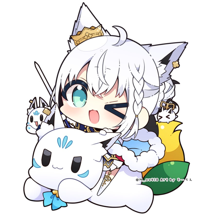 [C105代購] 白上フブキフブキングダムアクキー- 同人[Fanart]