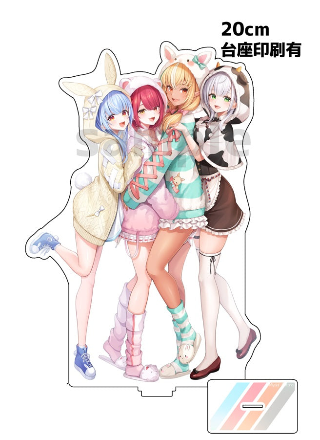 [C105代購] 【20cm】三期生(ホロライブファンタジー)アクリルスタンド【C105】- 同人亞克力立牌[Fanart]