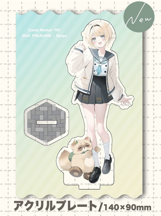 現貨 apolaland 風真いろは 制服 アクリルプレート