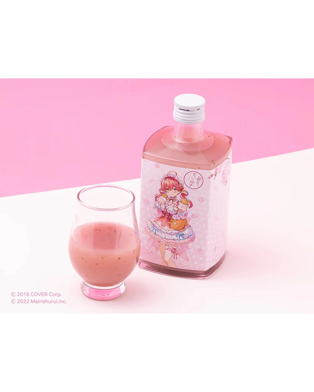 [Pre-order] Hololive さくらみこ(Sakura Miko) x 明利酒類 「ALC.20% 酔うたい焼き さくらみこすぺしゃる」("Tipsy Taiyaki: Sakura Miko Special") 500ml Special Sake (Shipping to Hong Kong & Macau only)