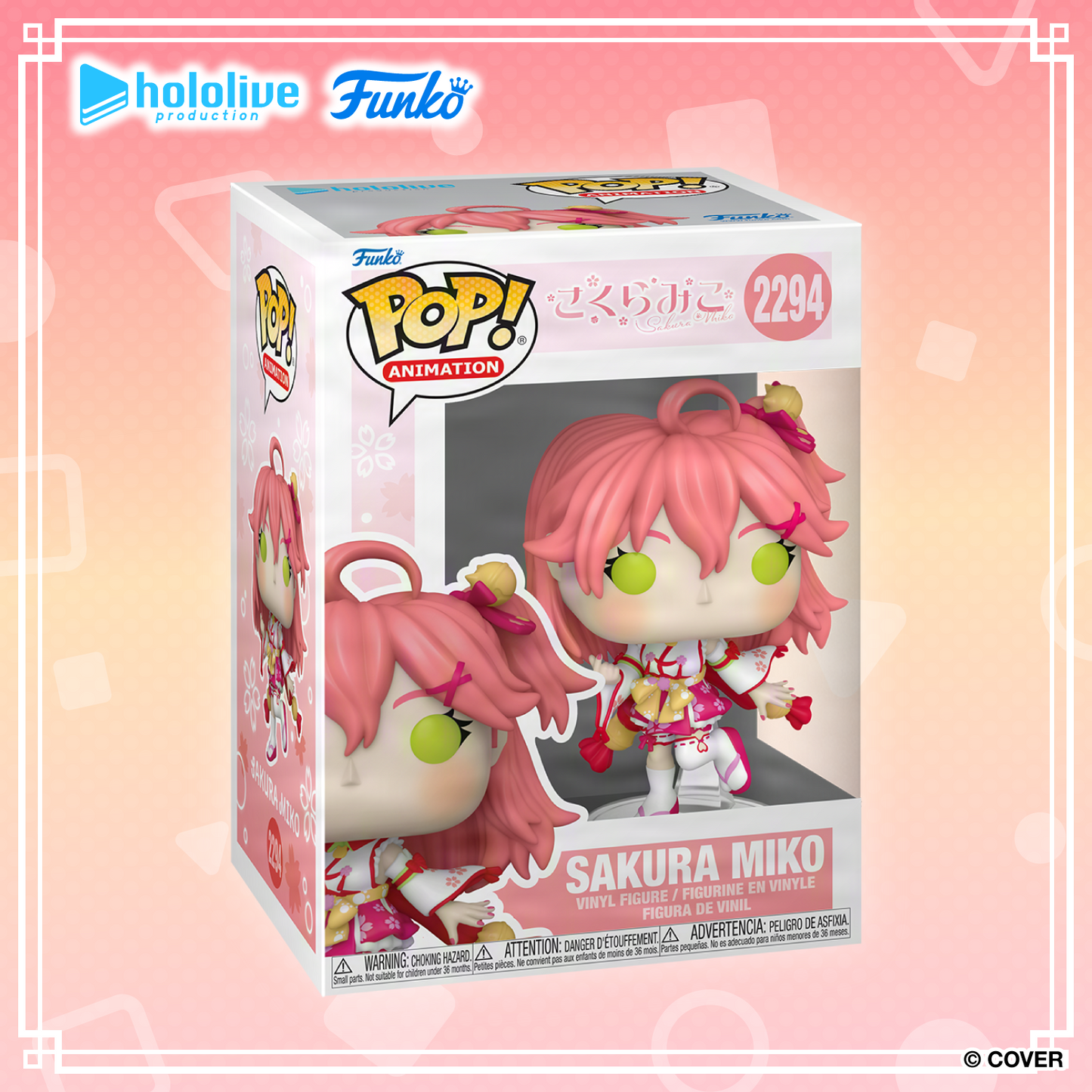 [Pre-order]hololive Pop! Animation: - さくらみこ (Sakura Miko)