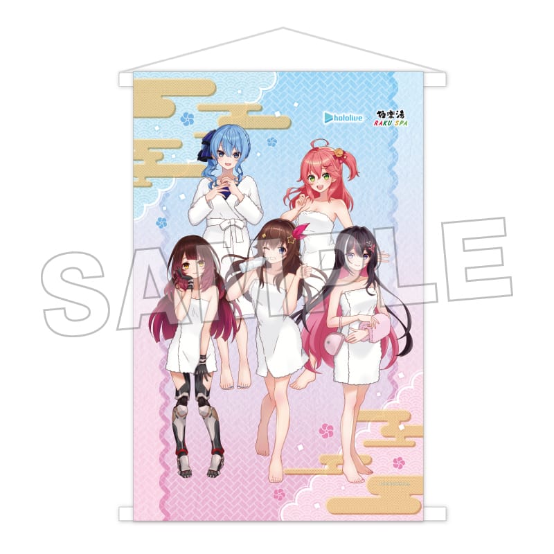 「現貨」Hololive x 極樂湯 vol.5 周邊商品 - 0期生