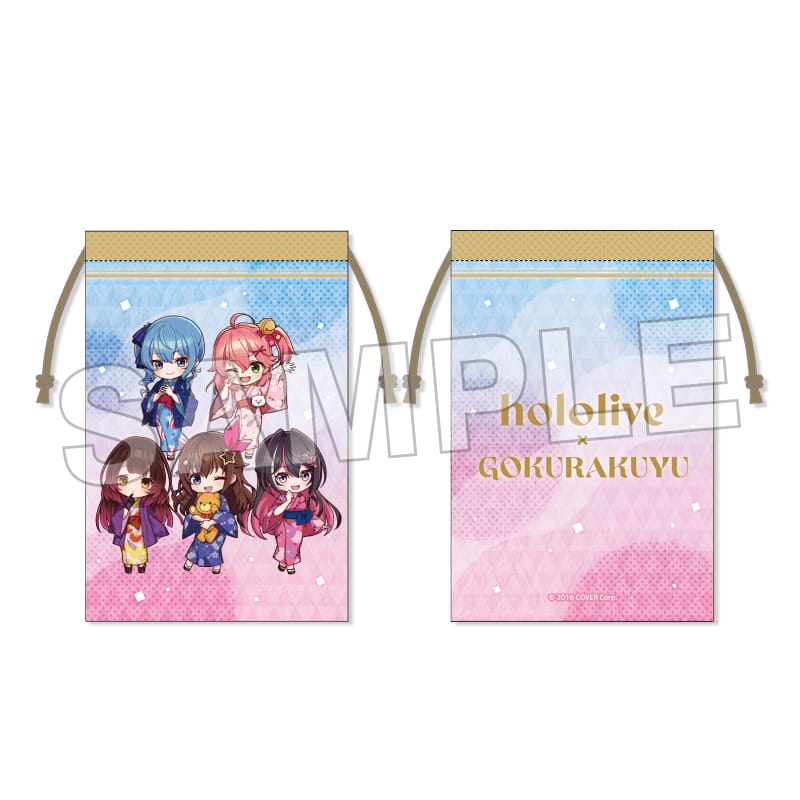 「現貨」Hololive x 極樂湯 vol.5 周邊商品 - 0期生