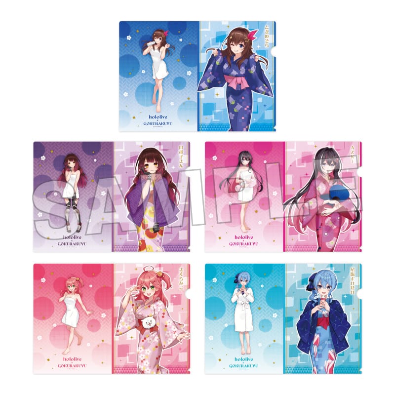 「現貨」Hololive x 極樂湯 vol.5 周邊商品 - 0期生