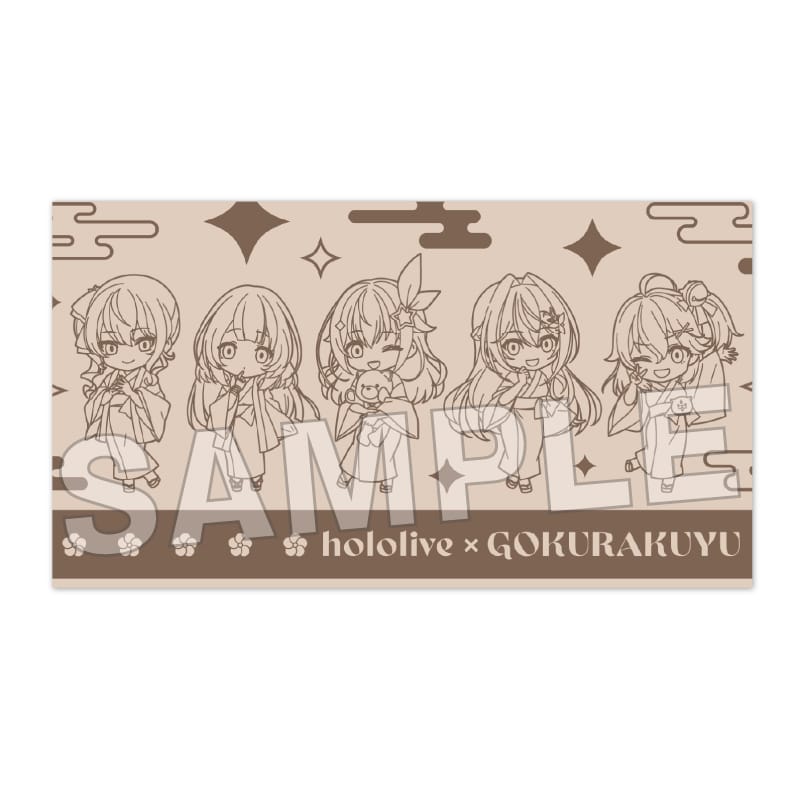 「現貨」Hololive x 極樂湯 vol.5 周邊商品 - 0期生