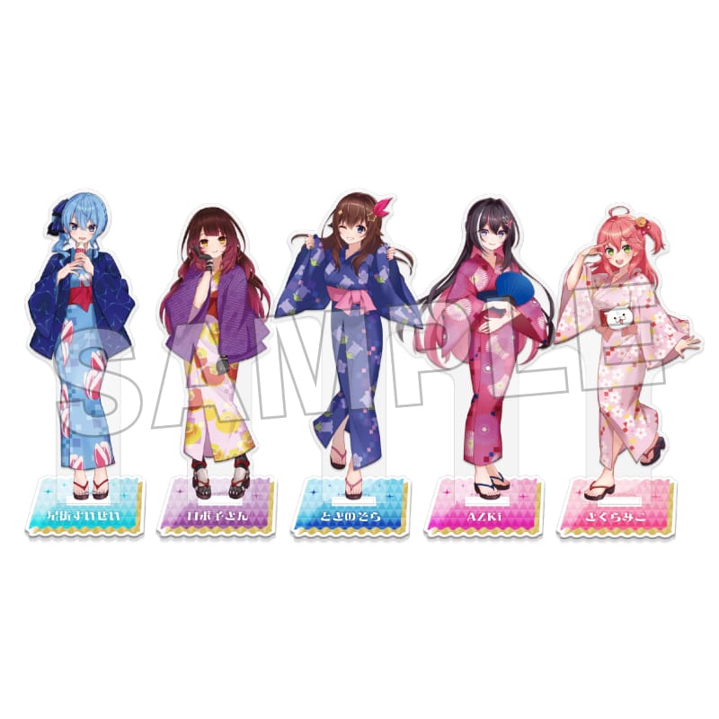 「現貨」Hololive x 極樂湯 vol.5 周邊商品 - 0期生