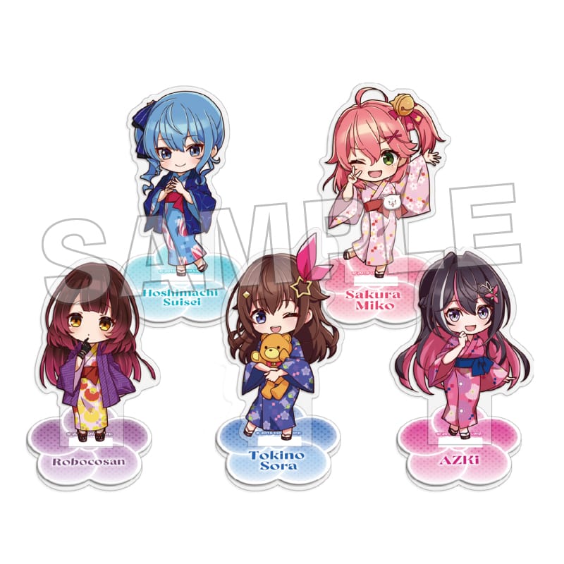 「現貨」Hololive x 極樂湯 vol.5 周邊商品 - 0期生