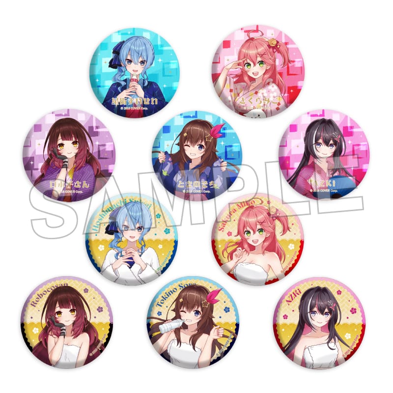 「現貨」Hololive x 極樂湯 vol.5 周邊商品 - 0期生