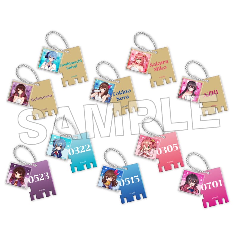 「現貨」Hololive x 極樂湯 vol.5 周邊商品 - 0期生