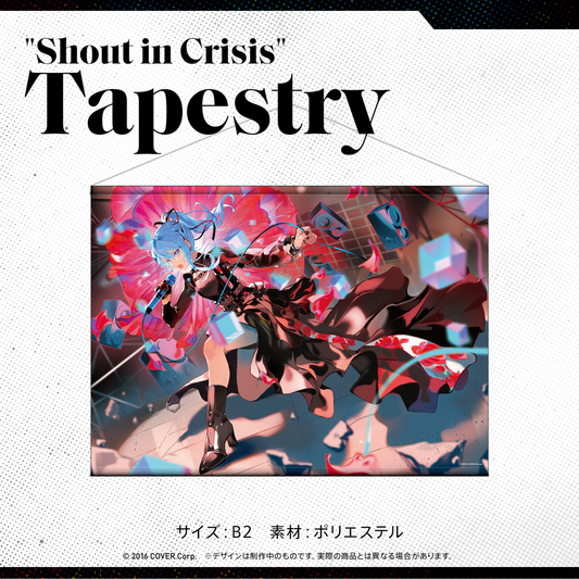  [In-stock] 星街すいせい "Hoshimachi Suisei 2nd Solo Live" Shout in Crisis " Goods