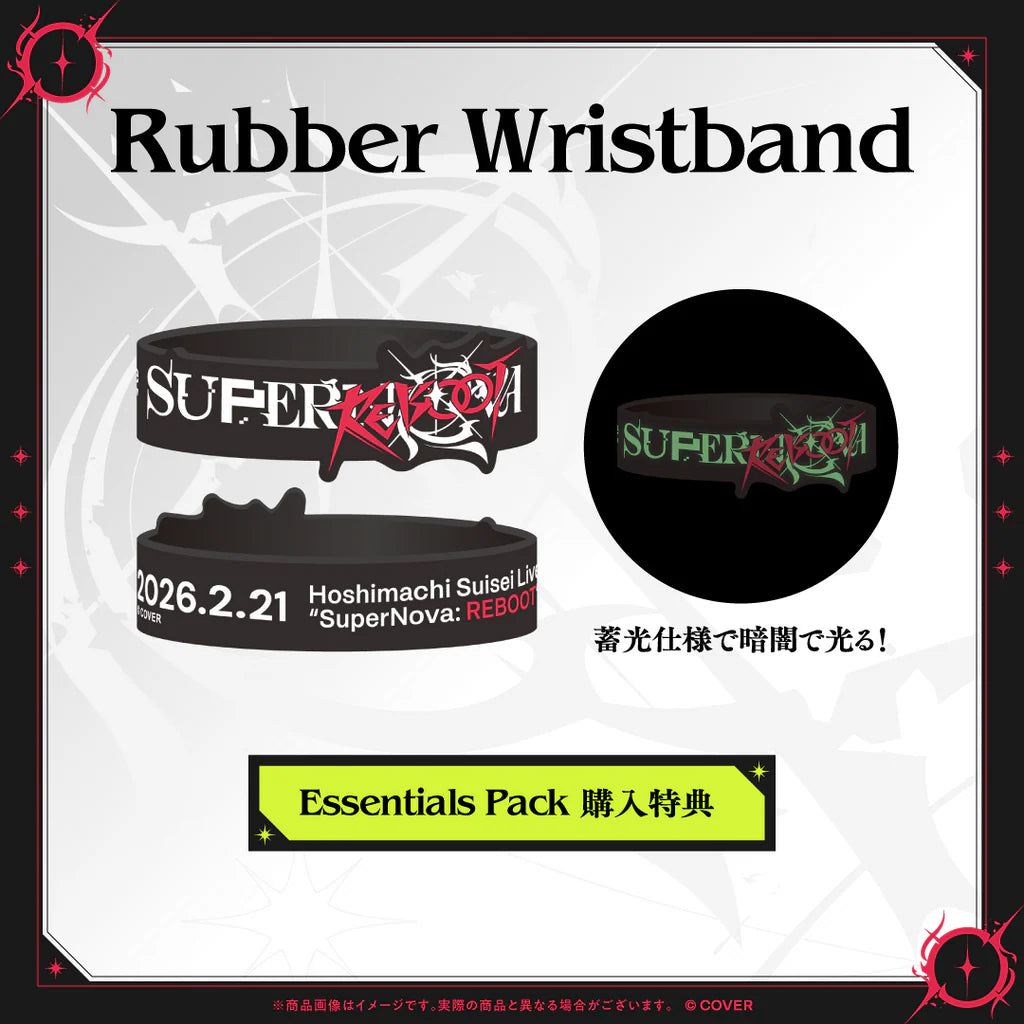 「預訂」Hololive 【先行発送】星街すいせい(Hoshimachi Suisei) Live “SuperNova: REBOOT” 演唱會商品