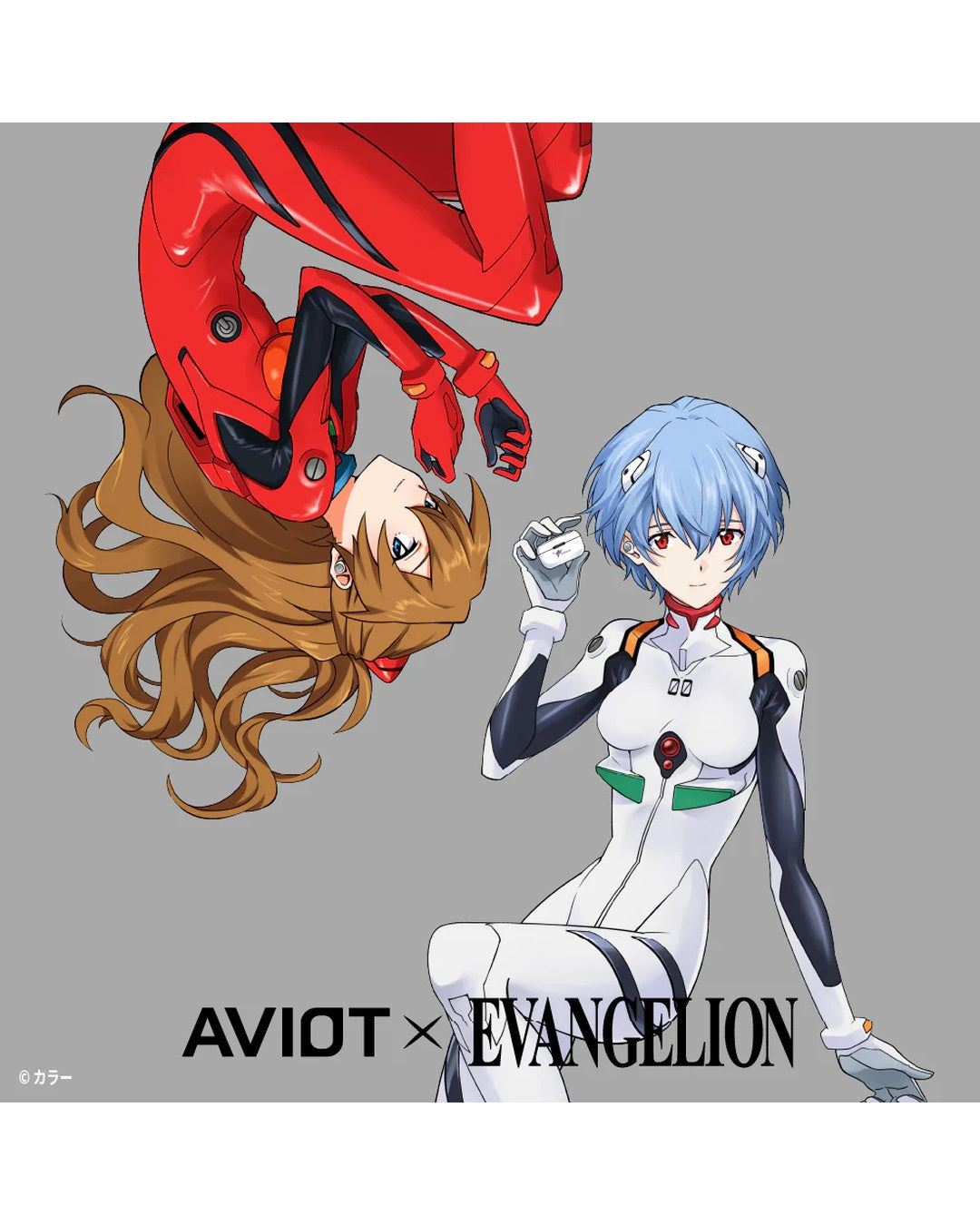 「預訂」[行貨] 《EVA 新世紀福音戰士》x  AVIOT -聯乘款 - 無線耳機 (TE-V1R-EVA)