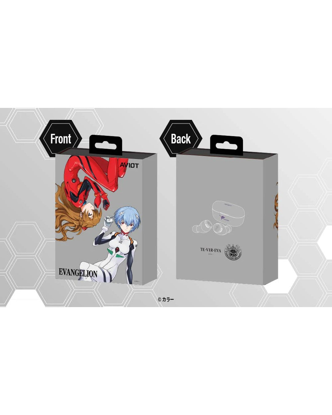 「預訂」[行貨] 《EVA 新世紀福音戰士》x  AVIOT -聯乘款 - 無線耳機 (TE-V1R-EVA)