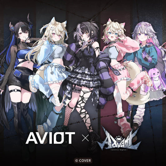  [pre-order]  Hololive English -Advent- x  AVIOT Wireless Headphones (TE-V1R-HE2)