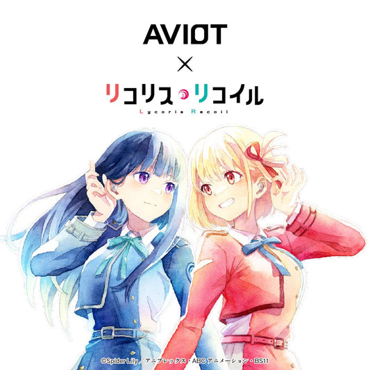 「預訂」[行貨] 《リコリス・リコイル》(Lycoris Recoil 莉可麗絲) x  AVIOT -聯乘款 - 無線耳機 (TE-V1R-LYC)