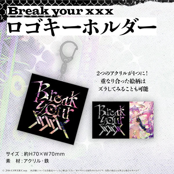 「現貨」Hololive 常闇トワ(Tokoyami Towa) 1st Solo Live 「Break your ×××」Concert Goods 受注商品