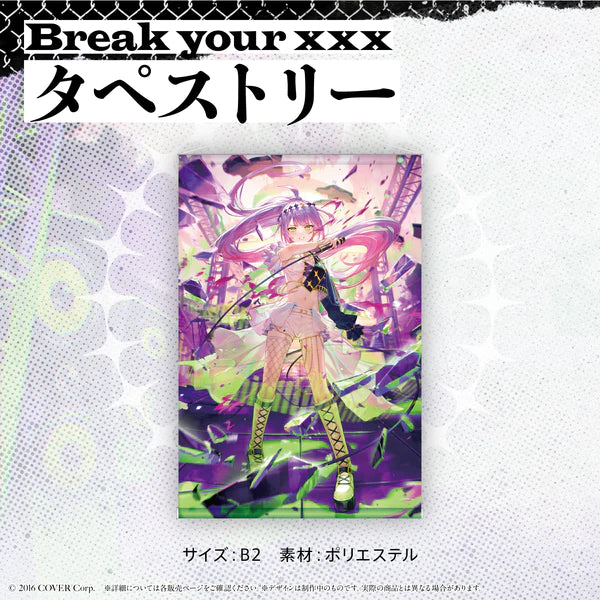 「現貨」Hololive 常闇トワ(Tokoyami Towa) 1st Solo Live 「Break your ×××」Concert Goods 受注商品