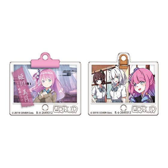 [In Stock] Hololive error two side acrylic keychain
