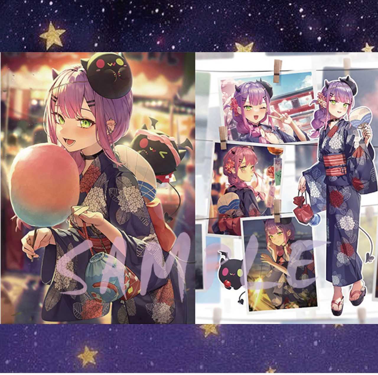 [pre-order] Rabbit BOSS Summer Day Fireworks Fanart book