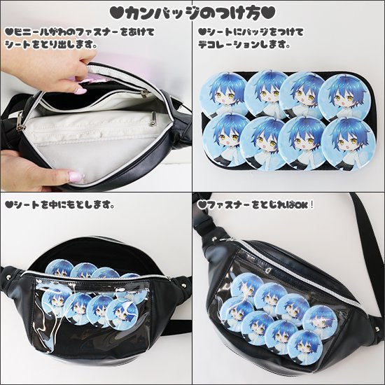 [pre-order]  Artificial leather itabags (crossbody) (unisex)