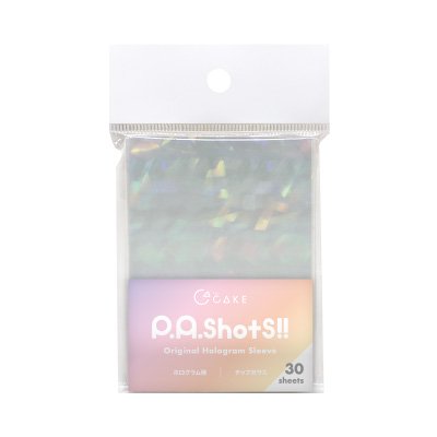 [In-stock]  Transparent card sleeves -Glitter glass pattern (conc-he02) 64㎜×90㎜ 30 pieces