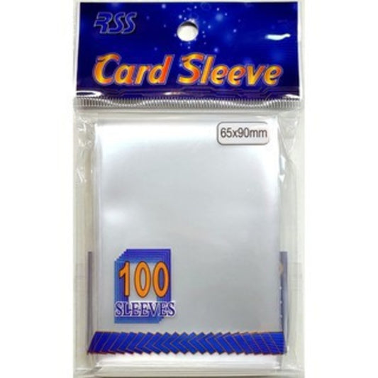 [In-stock] RSS Made in Taiwan Transparent card sleeves 65x90mm 100pcs PTCG