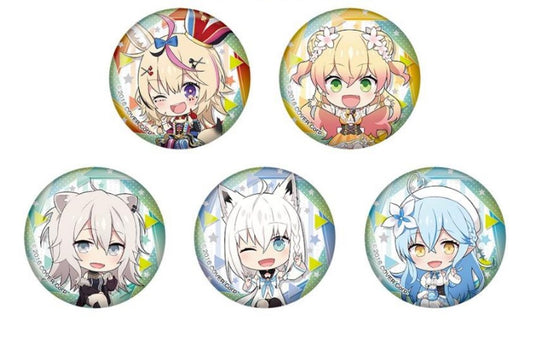 [In-stock] Hololive in Fuji-Q Q ver. Badge