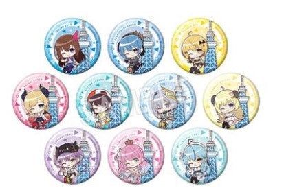 [In-stock]  Hololive x Skytree  Q ver. Button Badge