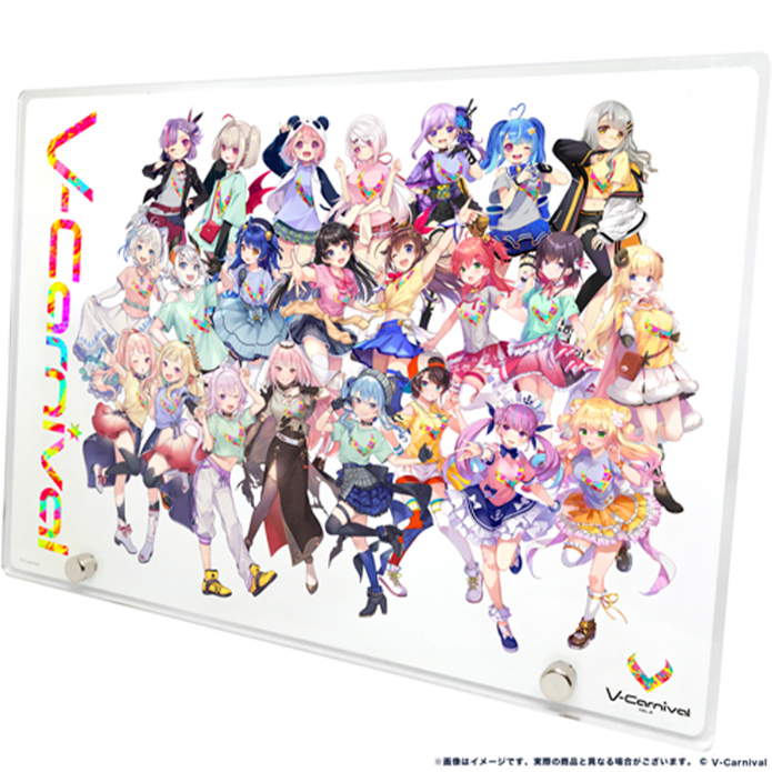 [In-stock]  『V-Carnival VOL.2』 Key visual (B5) acrylic print