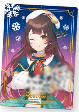 [pre-order] hololive×FamilyMart Winter Holomart Event - Card (**Cake skirt ver. is A5 poster)