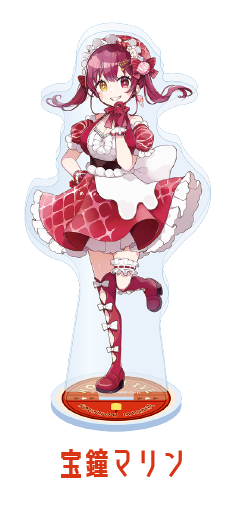 [In-stock]  hololive×FamilyMart cake skirt ver. Acrylic Stand