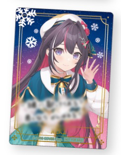 [pre-order] hololive×FamilyMart Winter Holomart Event - Card (**Cake skirt ver. is A5 poster)