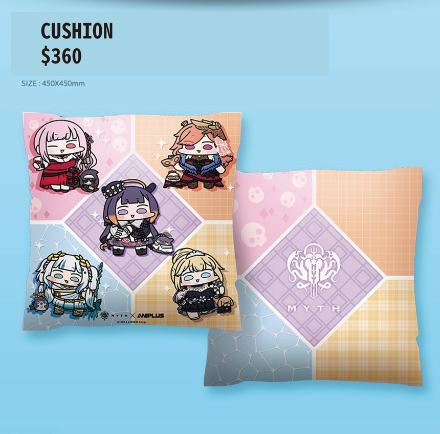 [In-stock]  【holoMyth X ANIPLUS Joint Cafe】- CUSHION with pillow
