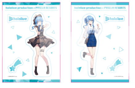 [In-stock]  HoloLive x Pasela Collaboration Hoshimachi Suisei A5 Wall Sticker