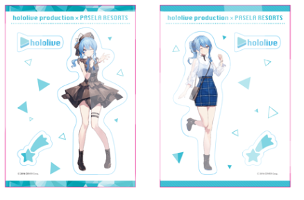 「現貨」HoloLive x Pasela Collaboration A5 牆貼