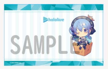 [In-stock] HoloLive x Pasela Collaboration bonus IC card sticker - 星街すいせい Hoshimachi Suisei
