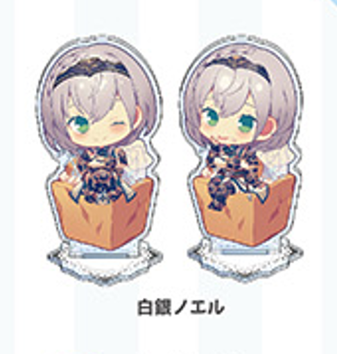 [In-stock] HoloLive x Pasela Collaboration Cafe - Shirogane Noel 白銀ノエル Q version Acrylic Stand