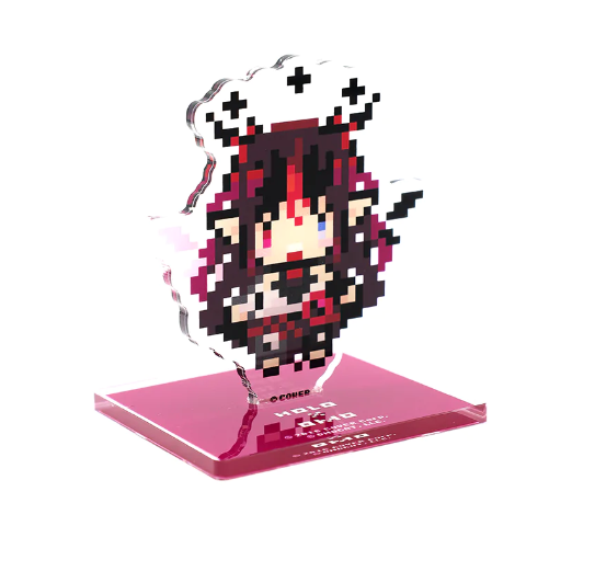 [In-stock]  omocat Pixel holoCounil + holoMyth + Project: HOPE Acrylic Stand