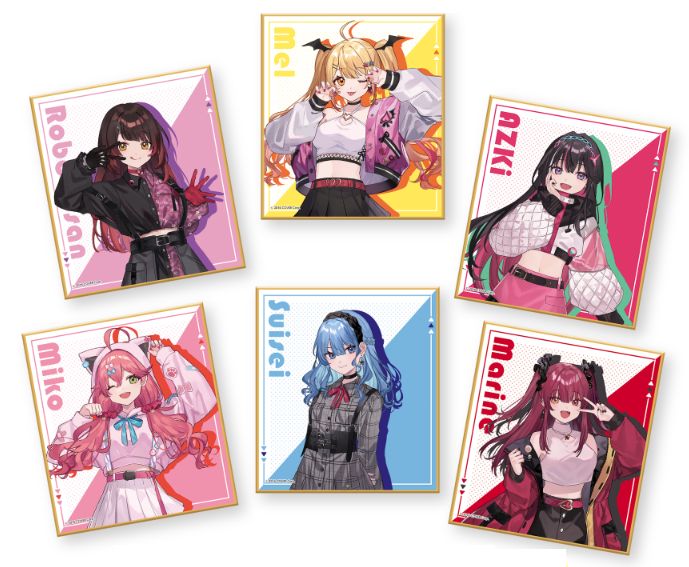 「現貨」hololive×FamilyMart 冬のホロマートキャンペーン 色紙